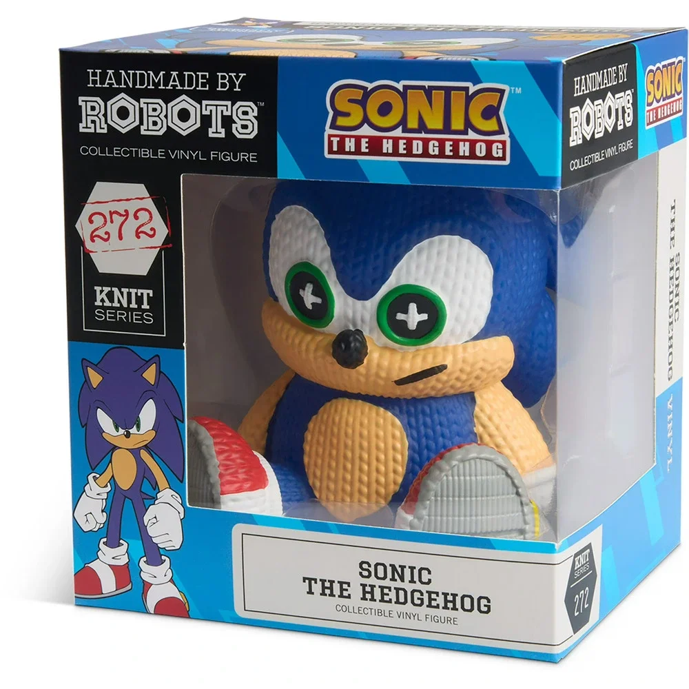 Handmade by Robots Sonic the Hedgehog Sonic #272 New Collector Vinyl Figure New